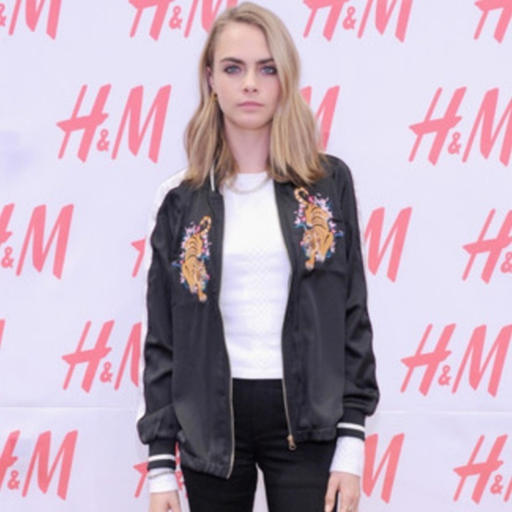 H & M Tiger Bomber Jacket